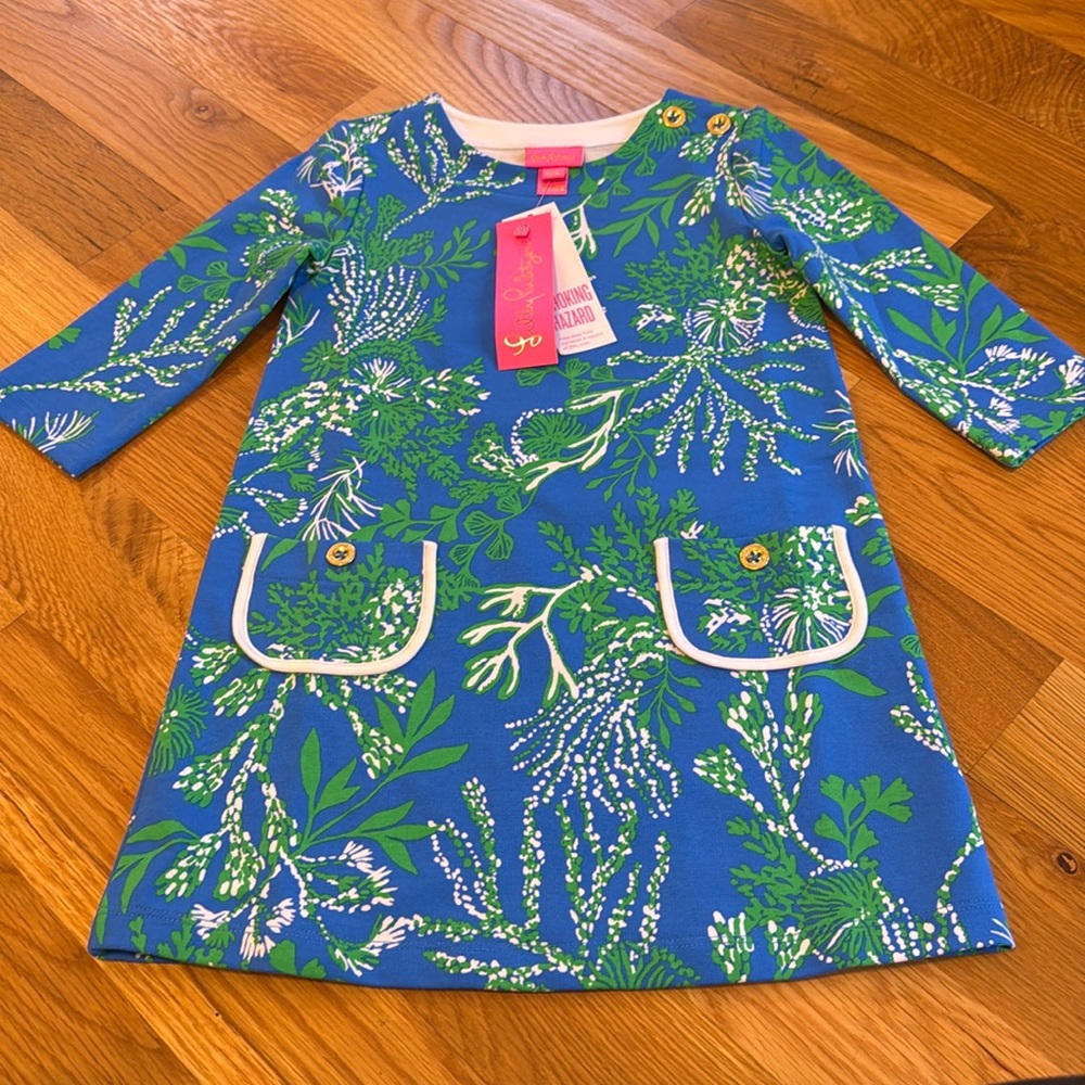 NWT Lilly Pulitzer Dress Girls Size 4-5